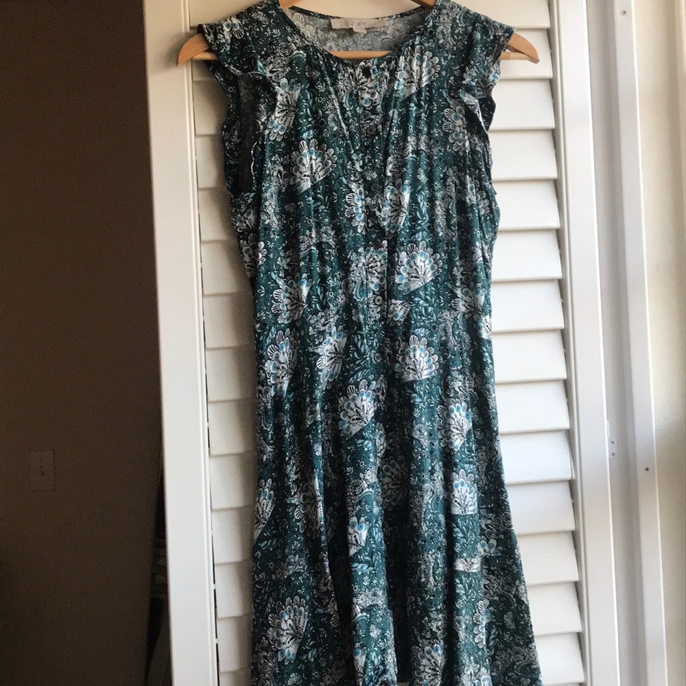 Loft Floral Dress size 0